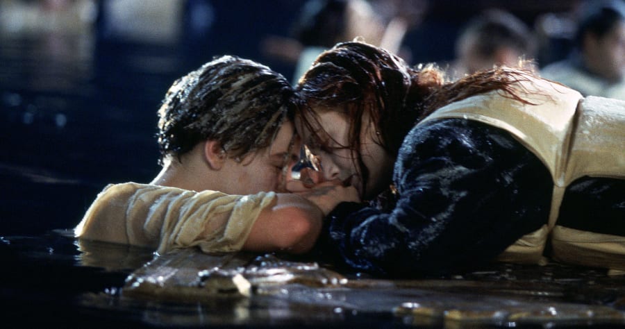 Leonardo DiCaprio and Kate Winslet / Titanic / 1997