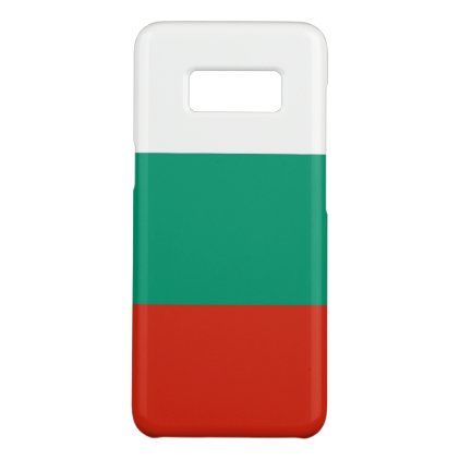 Samsung Galaxy S8 Case with flag of Bulgaria