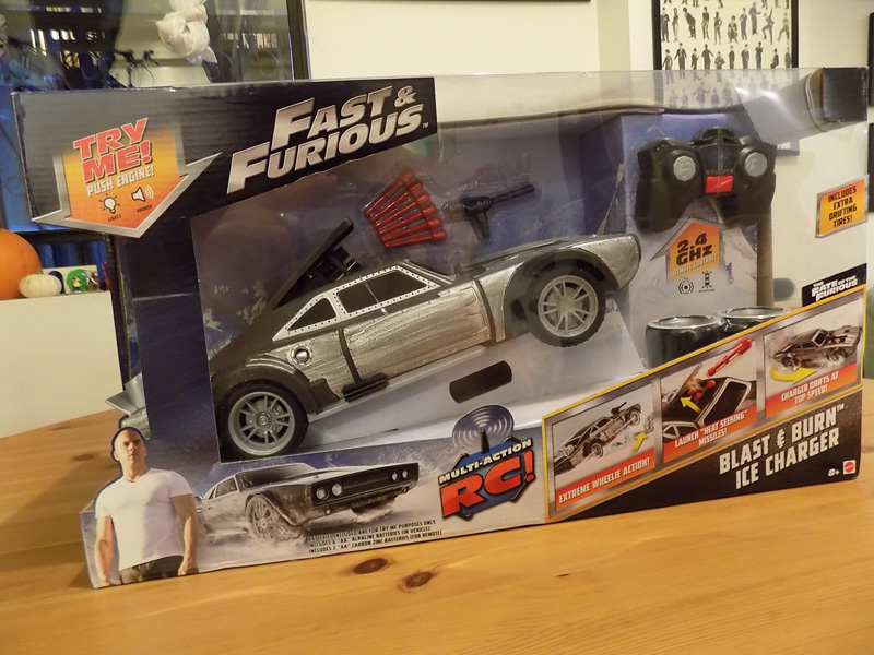 Fast & Furious Blast & Burn Ice Charger