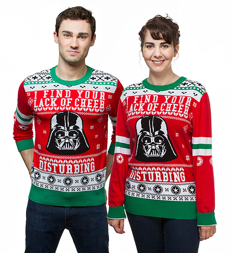 Star Wars Darth Vader Lack of Cheer Holiday Sweater