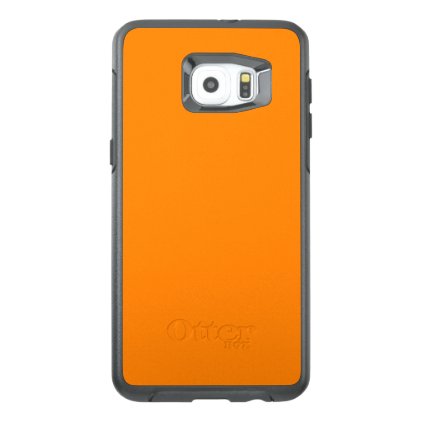 Orange OtterBox Samsung Galaxy S6 Edge Plus Case