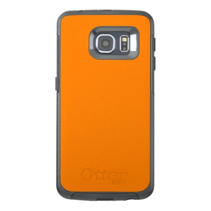 Orange OtterBox Defender Samsung Galaxy S6 Edge