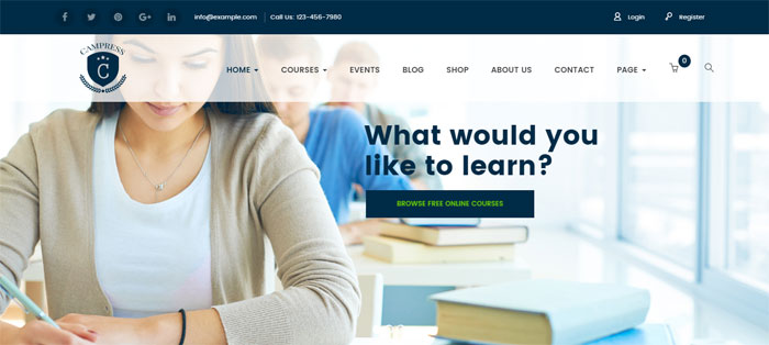 Campress WordPress Themes for Schools, Colleges, Kindergartens and more