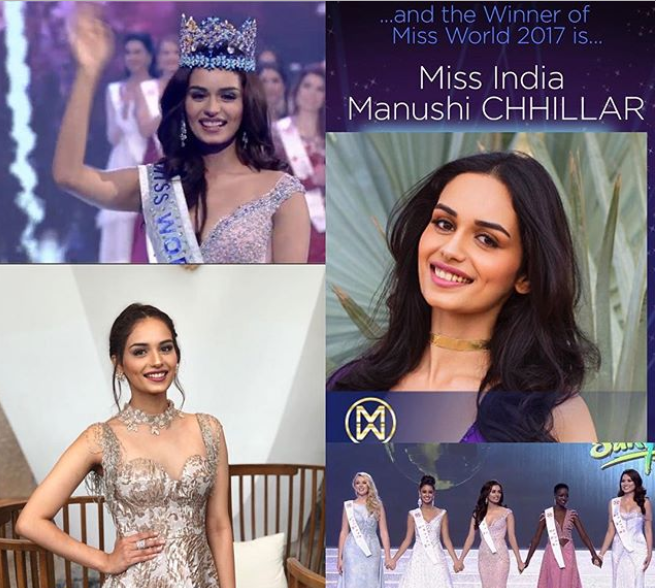 Miss India wins Miss World 2017 pageant