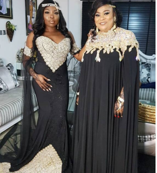 Sola Sobowale and her daughter are stunning for the premiere of TWP2