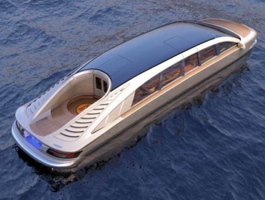 See The Limousine That Move On Land & On Water (Photos)