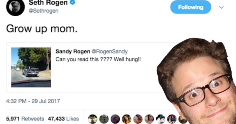 Times Seth Rogen and His Mother Were An Incredible Comedic Duo on Twitter