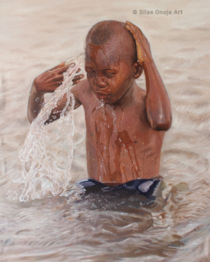 Check Out This Beautiful Painting By A Nigerian Artist