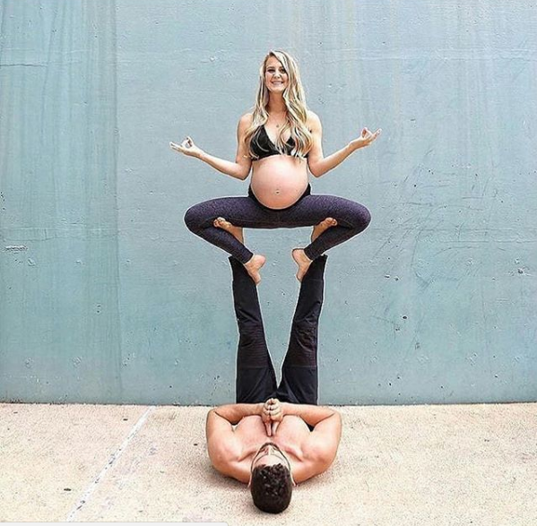 Dangerous stunt? See where this pregnant woman posed