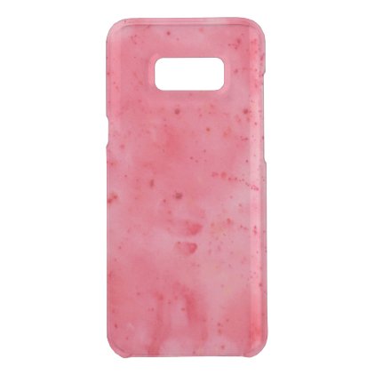 Red Marble Watercolour Uncommon Samsung Galaxy S8+ Case