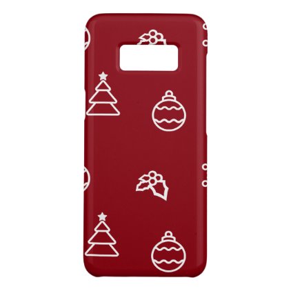 The Christmas Pattern I Case-Mate Samsung Galaxy S8 Case