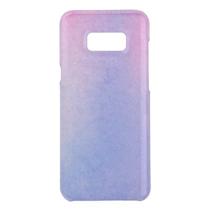 Pink and Blue Marble Watercolour Uncommon Samsung Galaxy S8+ Case