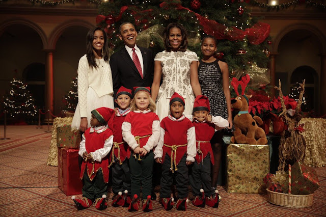 Merry Christmas from the Obamas