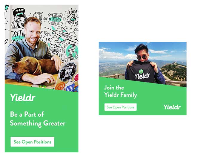 yieldr-hire Banner Ads: Creative Web Banner Design Ideas to Inspire You