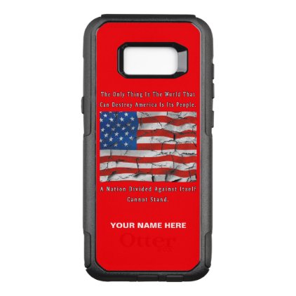 A Nation Divided OtterBox Commuter Samsung Galaxy S8+ Case