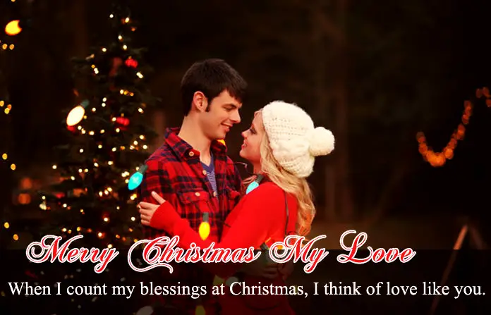 Merry Christmas My Love Wishes for Lover