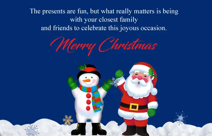 Xmas Messages for Friends Family Members