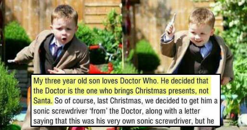 Father Recounts an Adorable Story About His Son's Love For Doctor Who That Will Melt Your Heart