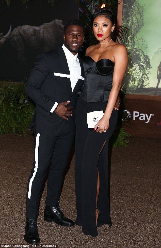 Hot! Checkout Eniko Parrish’s body on date night with husband Kevin Hart