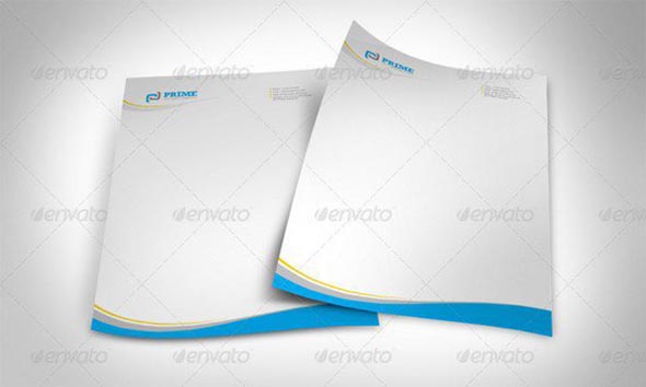 4 8 Corporate Letterhead With MS Word Doc