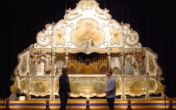 Watch this 120-year old mechanical organ play a song