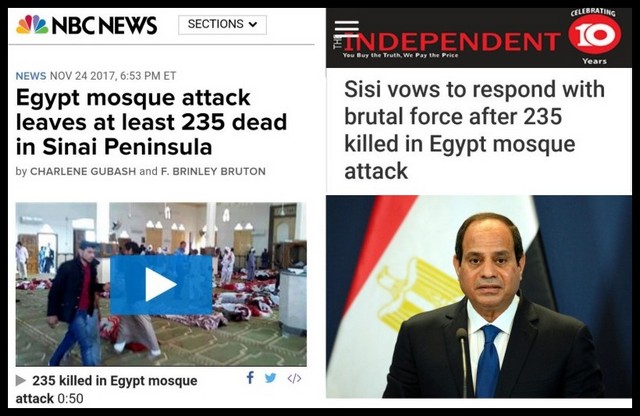 ”KEANEHAN” Serangan Teroris di Sinai Mesir yang Tewaskan 235 Saat Shalat Jum’at