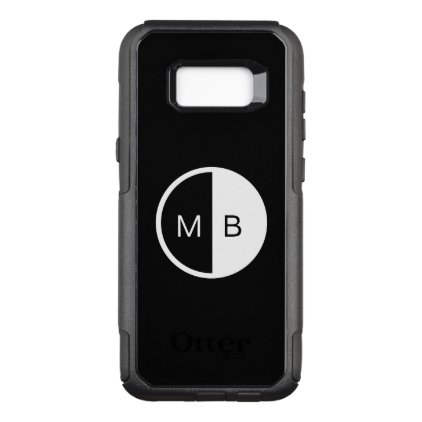 Mens Monogram Professional Business OtterBox Commuter Samsung Galaxy S8+ Case