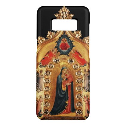 VIRGIN WITH CHILD AND ANGELS GOLD SACRED ART ICON Case-Mate SAMSUNG GALAXY S8 CASE