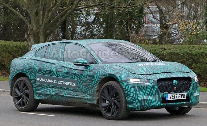 Jaguar I-Pace Spied Testing as it Gets Ready for Production