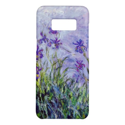 Claude Monet Lilac Irises Vintage Floral Blue Case-Mate Samsung Galaxy S8 Case