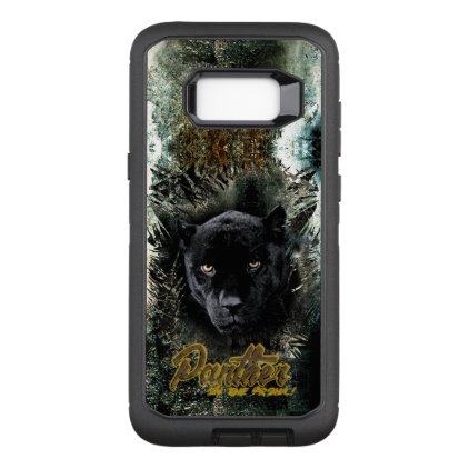 &quot;Panther on the Prowl&quot; OtterBox Defender Samsung Galaxy S8+ Case