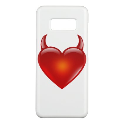 Naughty Devil Heart with Horns Case-Mate Samsung Galaxy S8 Case