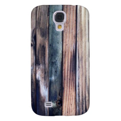 Wood Grain Print Samsung Galaxy S4 Case