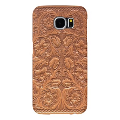 (tooled leather) Galaxy S6 Samsung Galaxy S6 Case