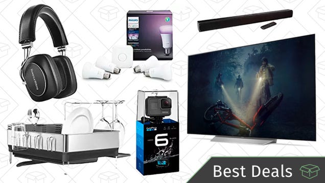 Saturday's Best Deals: OLED TVs, Philips Hue Starter Kit, GoPro HERO6, and More