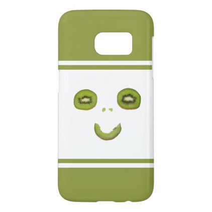 Smile-Funny kiwi fruit Samsung Galaxy S7 Case