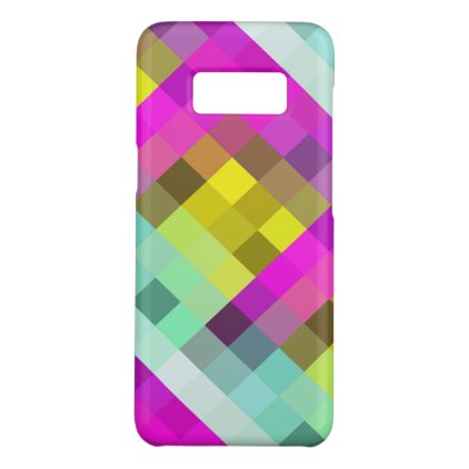 Cool &amp; Popular Neon Colored Mosaic Pattern Case-Mate Samsung Galaxy S8 Case
