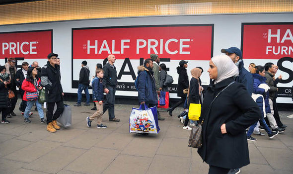High street Boxing Day sales saw the biggest drop in footfall since 2012