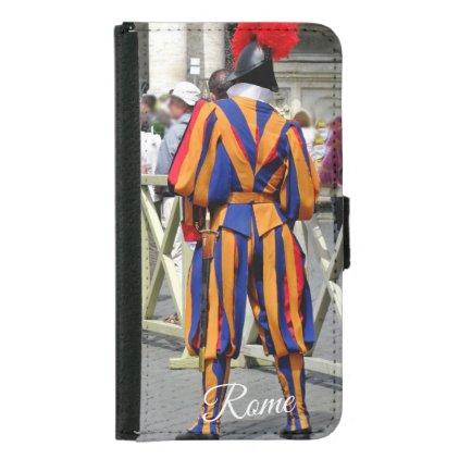 Rome The Eternal City Collage Samsung Galaxy S5 Wallet Case