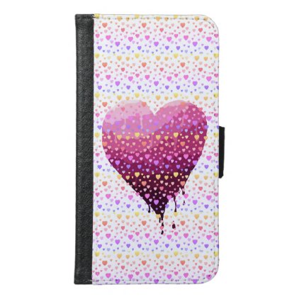 Valentine&#39;s Heart Samsung Galaxy S6 Wallet Case