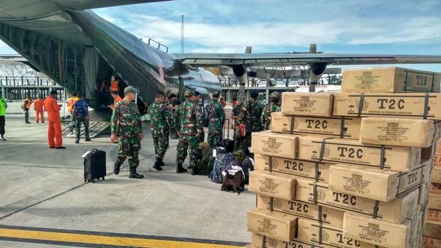 Polri-TNI Kirim Bantuan dan Dokter ke Asmat