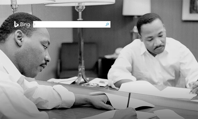 Martin Luther King Jr. Day 2018 Bing