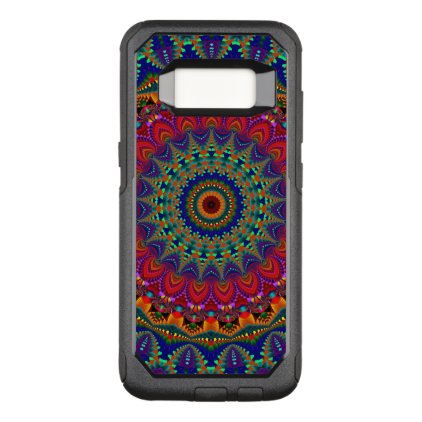 Colored Mandala OtterBox Commuter Samsung Galaxy S8 Case
