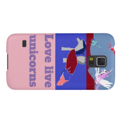 Love Live Unicorns Galaxy S5 Case