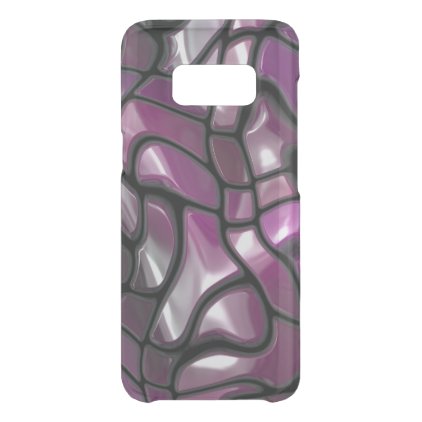 Purple Waves Abstract Uncommon Samsung Galaxy S8 Case