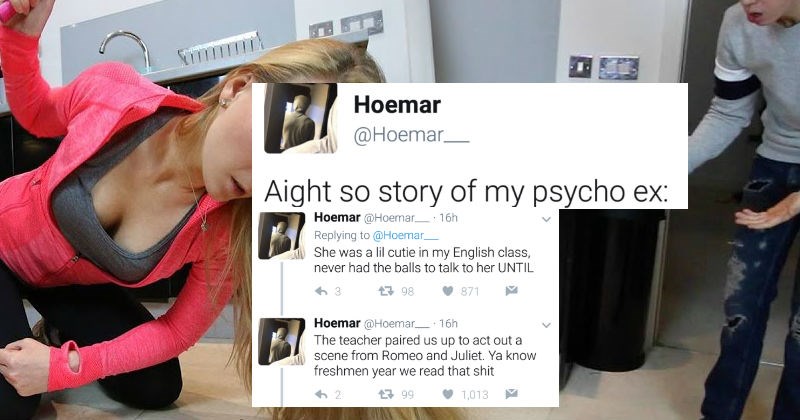 Guy's Twitter story about his psycho ex is the dating story to end all stories.