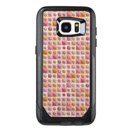Vintage patchwork with floral mandala elements OtterBox samsung galaxy s7 edge case