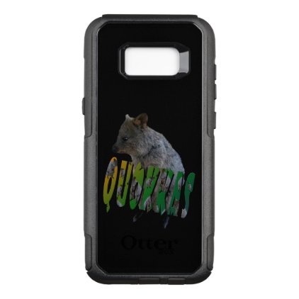 Australian Quokka And Quokka Logo, OtterBox Commuter Samsung Galaxy S8+ Case