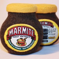 Gibson's soft sculptures of Marmite!