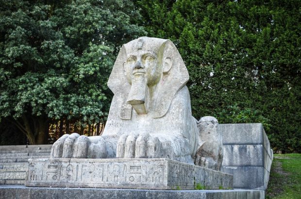 Sphinx in Crystal Palace Park, London